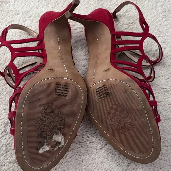 Red Vince Camuto Sandal - Picture 3 of 6